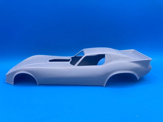 Corvette funny car body