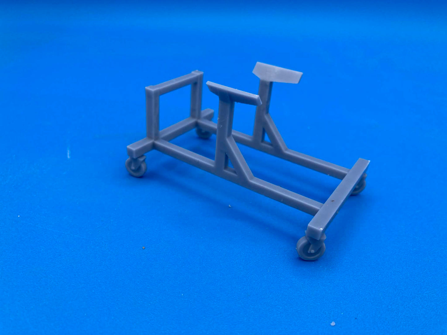Engine stand roll around cart