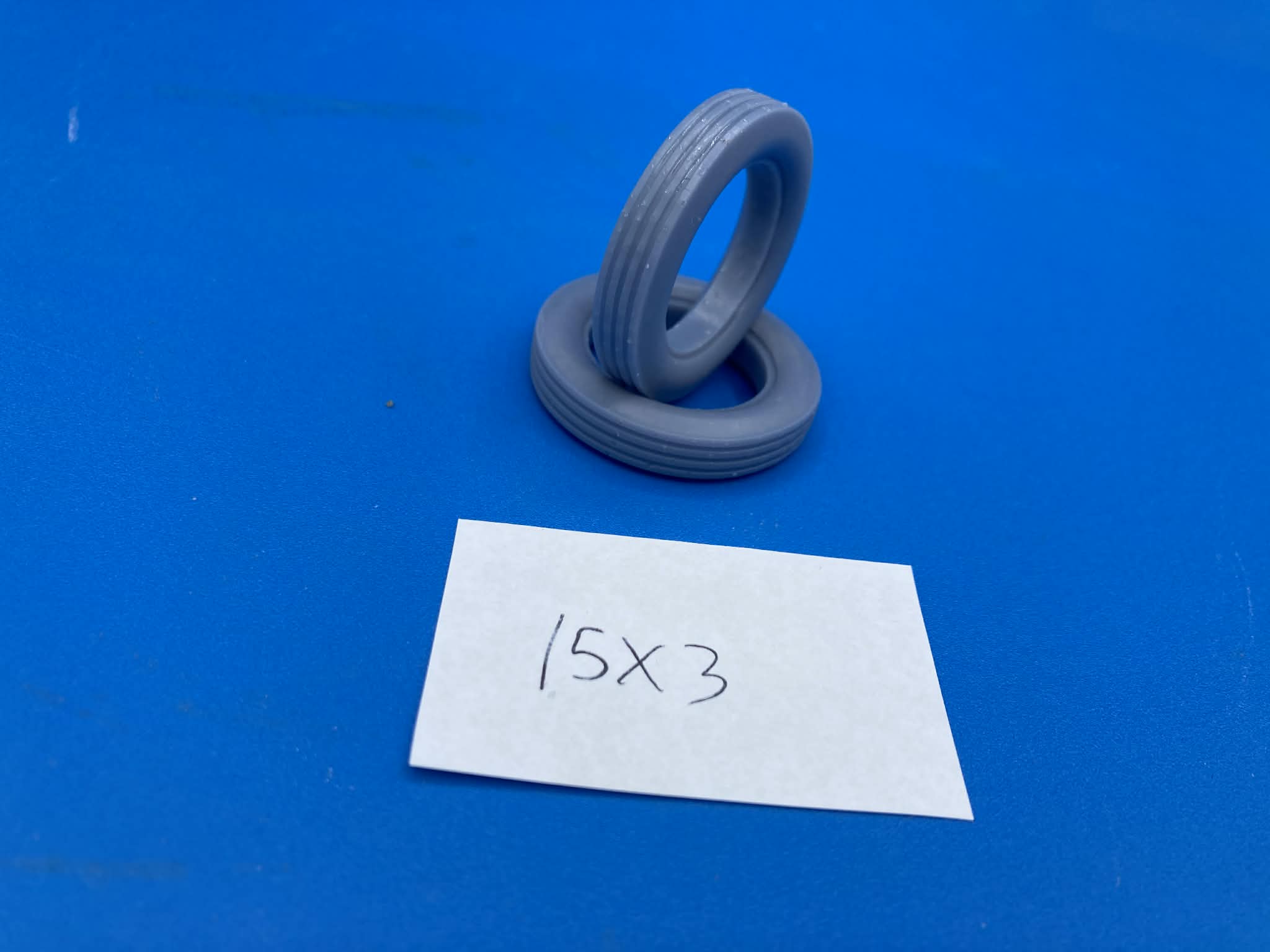 Ribbed front runners racing tire 15x3 – Custom 3D Scale Creations