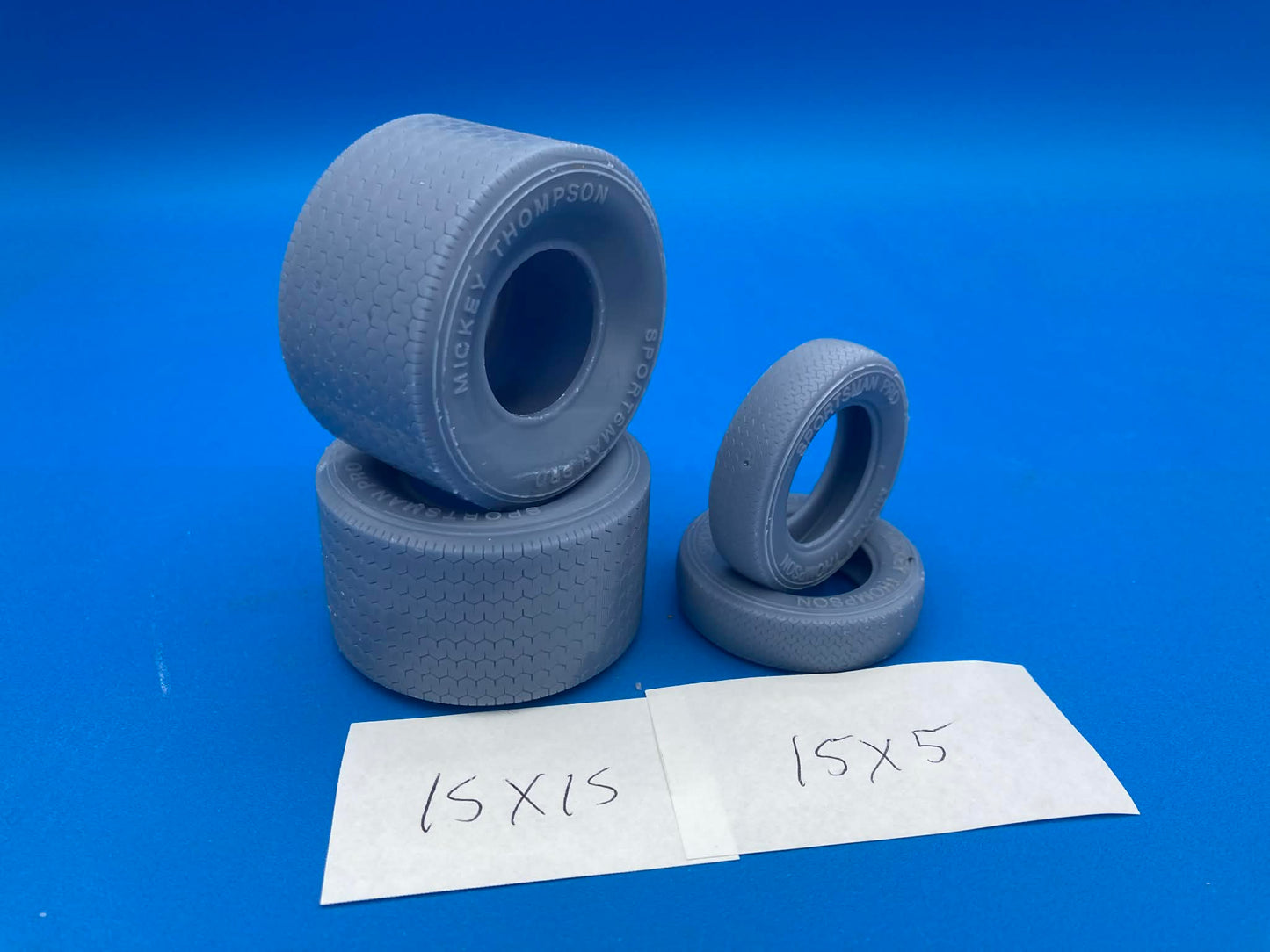 Mickey Thompson Pro Sportsman’s 15x15 rears with 15x5 fronts