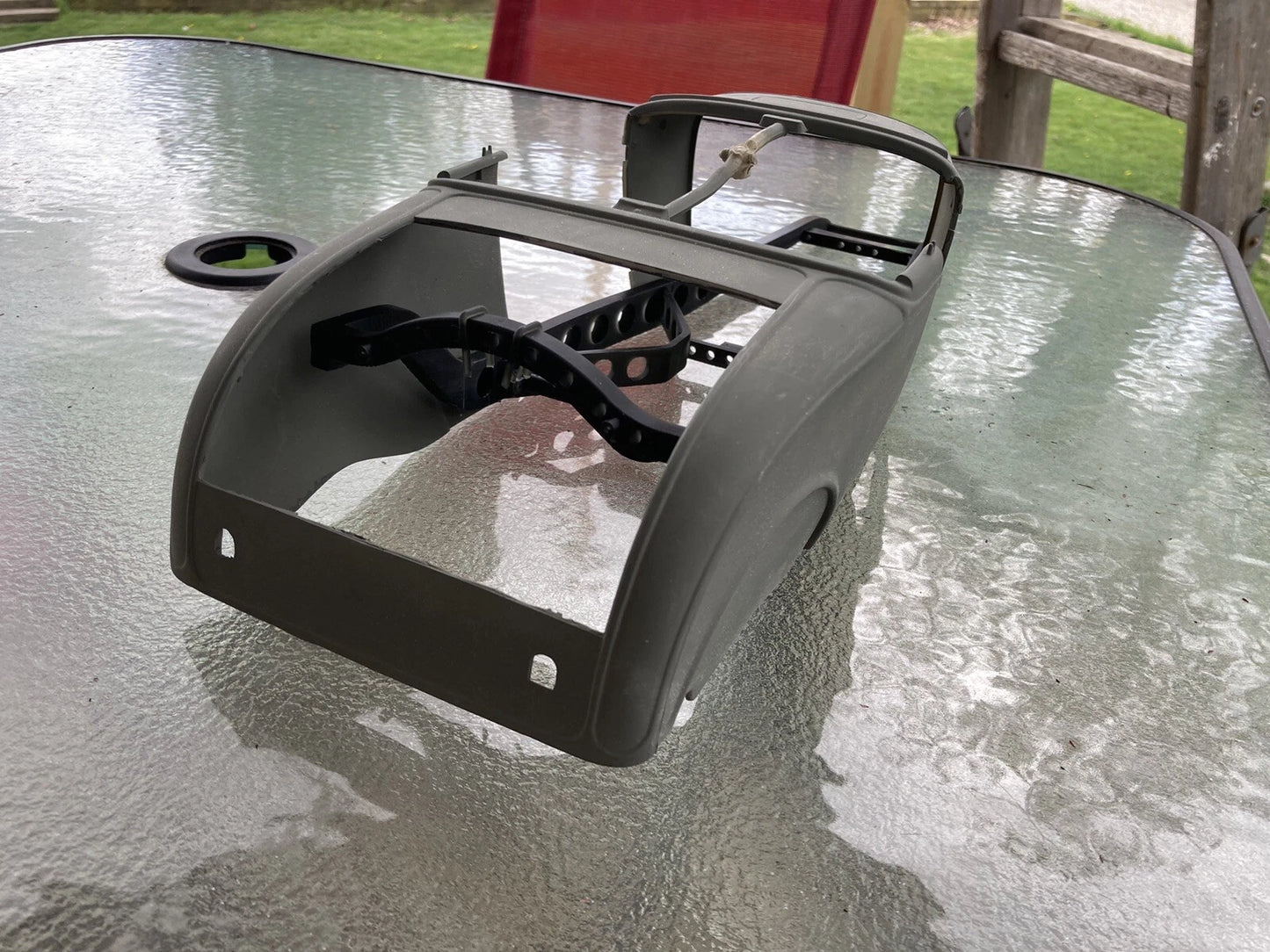 Custom Bobbed Drilled and Pinched 32 Big Deuce Frame. With Straight Bar