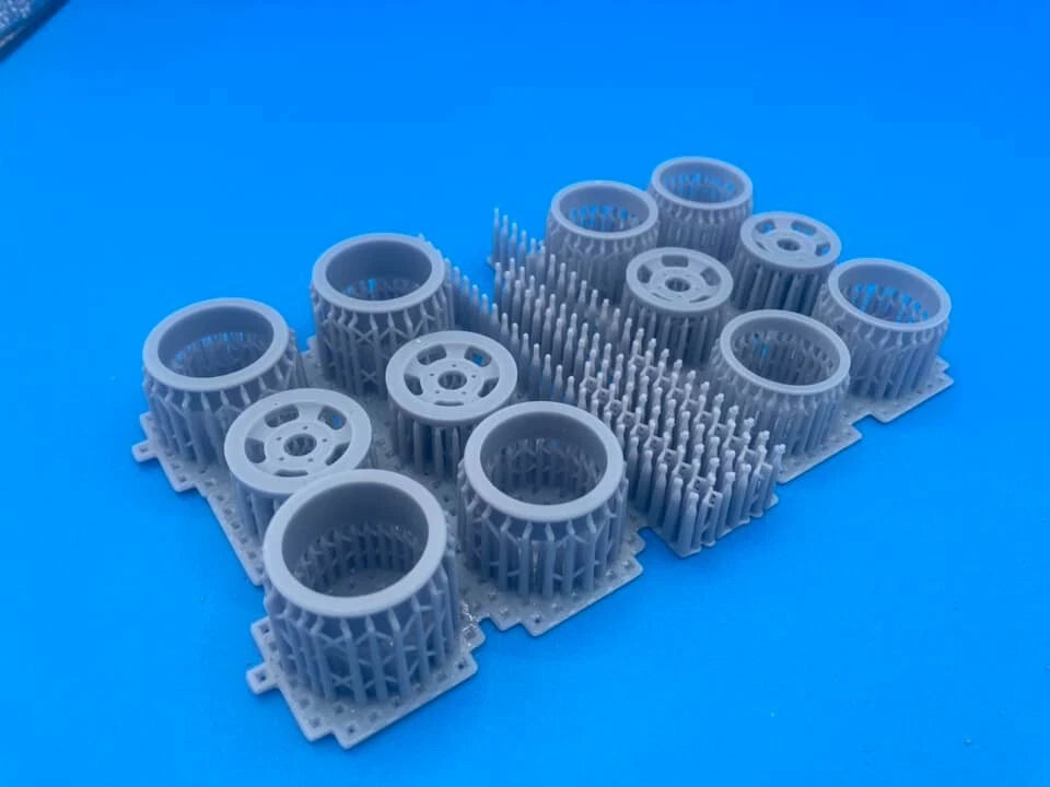 3D Printed Ansen Rim 17X12 Fits Atlantis Tires